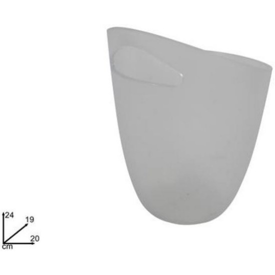 Σαμπανιέρα πλαστική διάφανη 3.5L 20x19x24εκ.