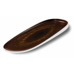 Πιατέλα πορσελάνης οβάλ 23,5x10εκ. ESTIA