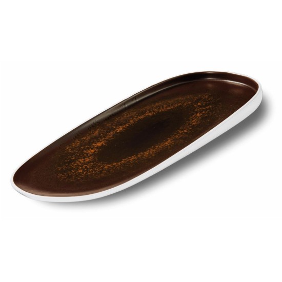 Πιατέλα πορσελάνης οβάλ 23,5x10εκ. ESTIA