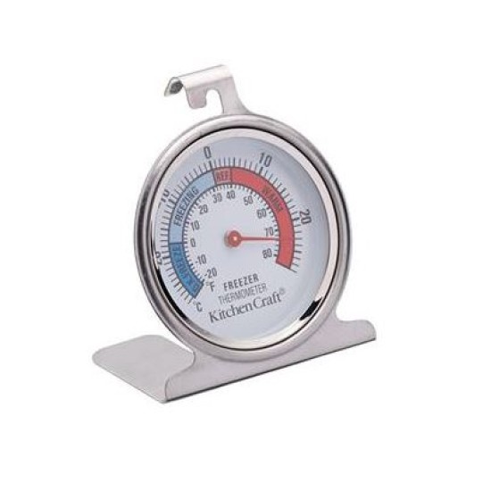 Θερμόμετρο ψυγείου ανοξείδωτο 7x8εκ.