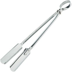 Λαβίδα BBQ στενή ανοξείδωτη AISI 430 38εκ.