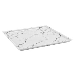 Δίσκος παρουσίασης μελαμίνης τετράγωνος 