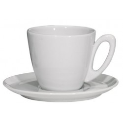 Φλυτζάνι καφέ πορσελάνινο λευκό 80ml