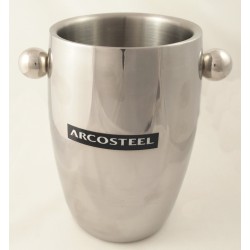 Ισοθερμικό κρασιού με διπλό τοίχωμα COOLER INOX 12,5x20εκ.