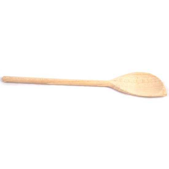 Κουτάλα ξύλινη με μύτη 32εκ.