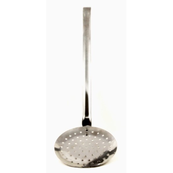 Κουτάλα τρυπητή inox 18/10 επαγγελματική ΙΚΟΣ 17x50εκ. 