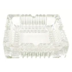 Σταχτοδοχείο γυάλινο τετράγωνο 12εκ.