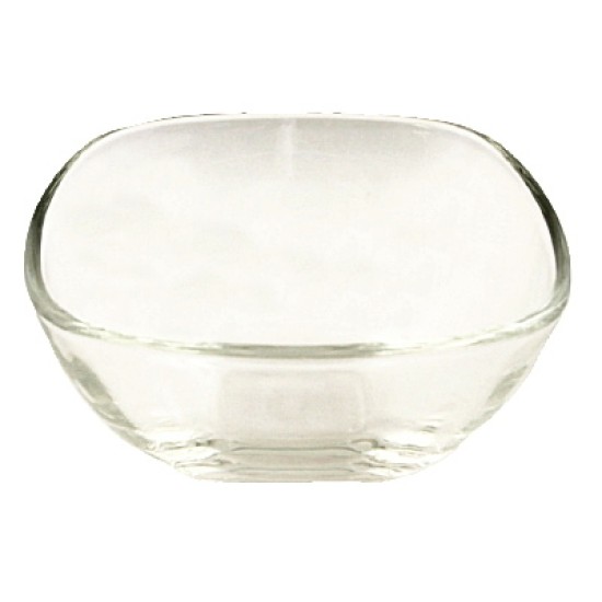 Σετ 6 μπωλ γυάλινα τετράγωνα 12,5x12,5χ7εκ. KAYLA