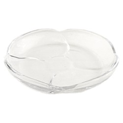 Σετ 6 πιάτα πάστας γυάλινα 17x3εκ. Viva