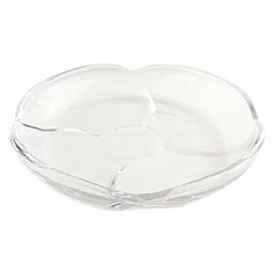 Σετ 6 πιάτα πάστας γυάλινα 17x3εκ. Viva