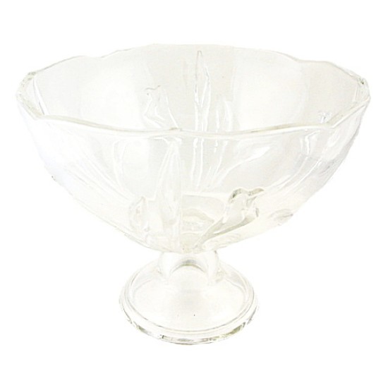 Κουπ με πόδι κρυστάλλινο ματ 22x14εκ. EVE