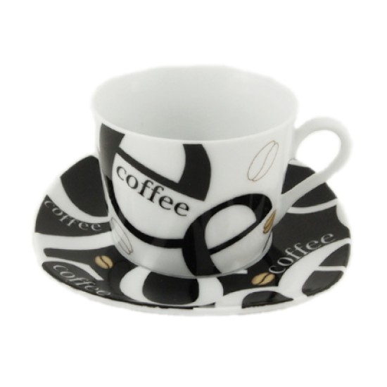 Σετ 6 φλυτζάνια τσαγιού coffe beans 230cc