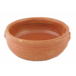 Γιουβέτσι πύλινο πυρίμαχο στρόγγυλο 15,5x6εκ.