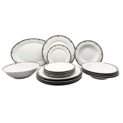 Σετ φαγητού 20 τεμαχίων πορσελάνης