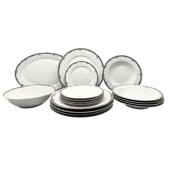 Σετ φαγητού 20 τεμαχίων πορσελάνης