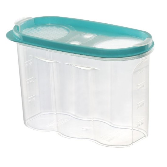 Φαγητοδοχείο πλαστικό οβάλ 17x7x12,5εκ. 1.2L