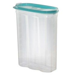 Φαγητοδοχείο πλαστικό οβάλ 17x7x24,5εκ. 2.4L