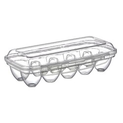 Αυγοθήκη 10 θέσεων πλαστική 27x12,5x7,7εκ.