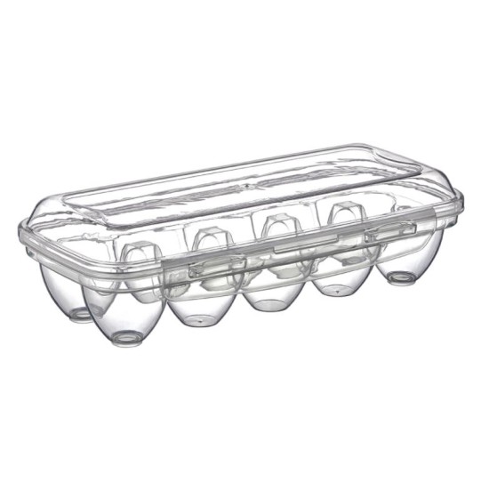 Αυγοθήκη 10 θέσεων πλαστική 27x12,5x7,7εκ.