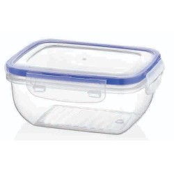 Φαγητοδοχείο pp/silicone με κλιπς 15,5x12x7εκ. 0.8L