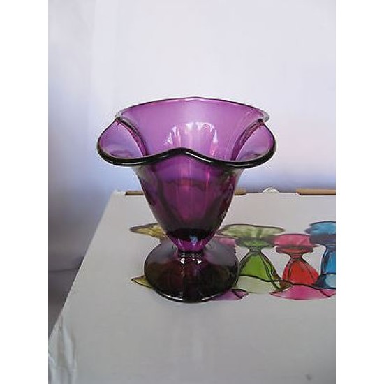 Σετ 6 ποτήρια παγωτού χρωματιστά 180ml Canada