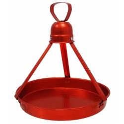 Δίσκος καφενείου αλουμινίου χρωματιστός 36x50εκ.