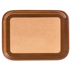 Δίσκος laminate με φελλό Β' ορθογώνιος 28x21εκ. Nipeq