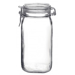 Βάζο γυάλινο με αεροστεγές κλείστρο 10,6x22εκ. 1.5L Fido