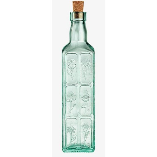 Φιάλη γυάλινη 500ml FIORI