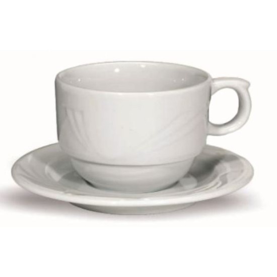 Πιάτο για φλυτζάνι τσαγιού 1259ΤΣ με ανάγλυφο NEFELI