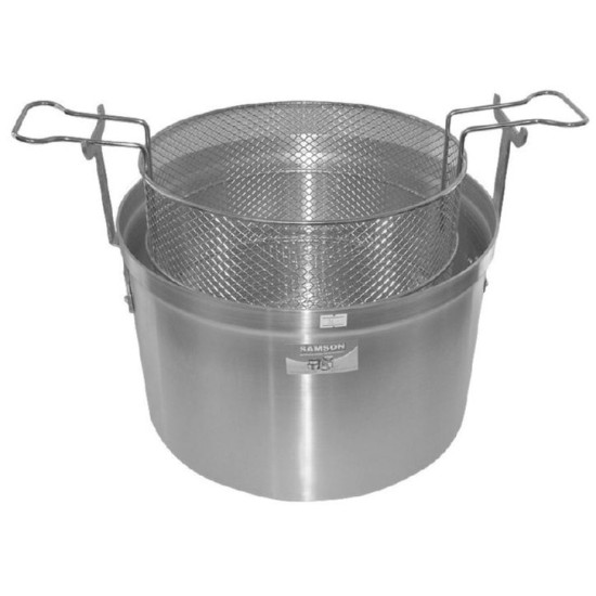 Φριτούρα αλουμινίου σατινέ επαγγελματική 5mm 34x20εκ. 18.1L