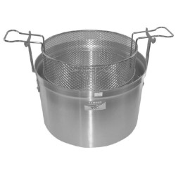 Φριτούρα αλουμινίου σατινέ επαγγελματική 5mm 38x22εκ. 24.9L