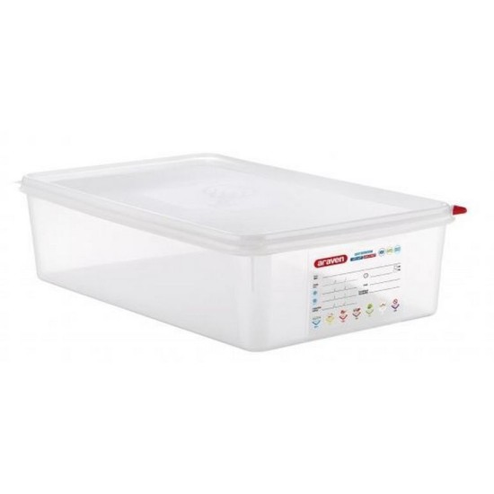 Φαγητοδοχείο PP GN 1/1 53x32,5x15εκ. 20.5L Hermet