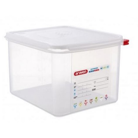 Φαγητοδοχείο PP GN 1/2 32,5x26,5x20εκ. 12.5L Hermet