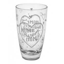 Σετ 3 ποτήρια σωλήνα 370ml LOVE HOME