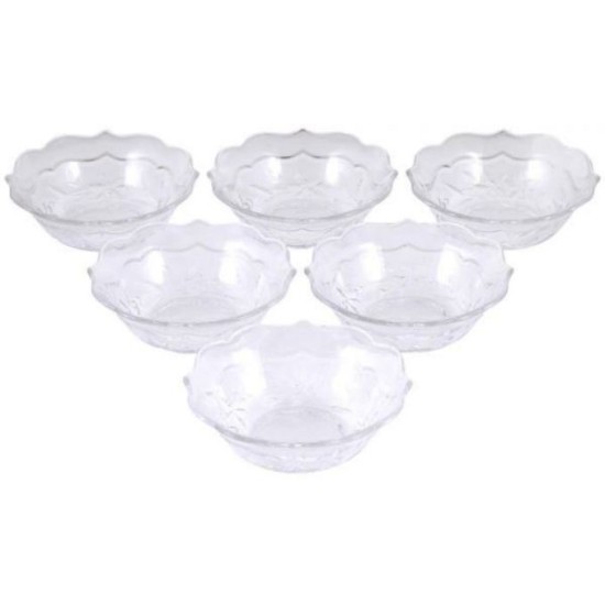 Σετ 6 μπωλ γυάλινα 14x5,5εκ. JASMIN