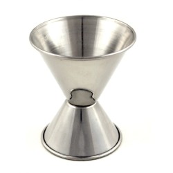 Jigger διπλό ανοξείδωτο κλεψύδρα 1x1,5oz (28,4x42,6ml)