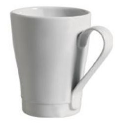 Κύπελο πορσελάνινο λευκό 350ml md304