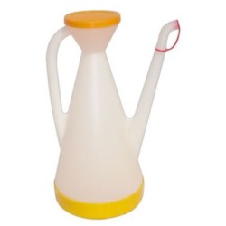 Δοχείο λαδιού με στόμιο πλαστικό 1L