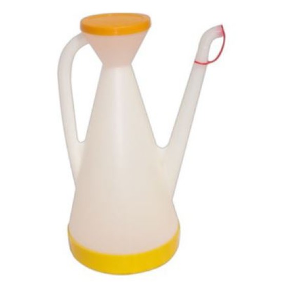 Δοχείο λαδιού με στόμιο πλαστικό 1L