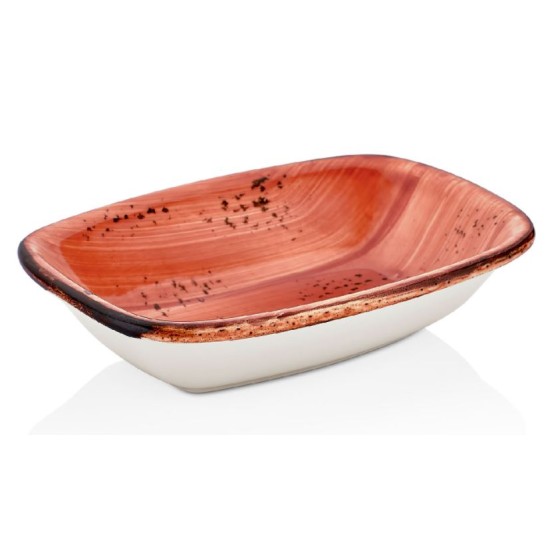 Μπωλ ορθογώνιο πορσελάνης 16x11εκ. Laterite
