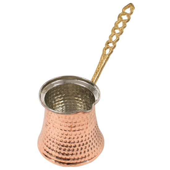 Μπρίκι χάλκινο με μεταλλική λαβή 120ml Νο2