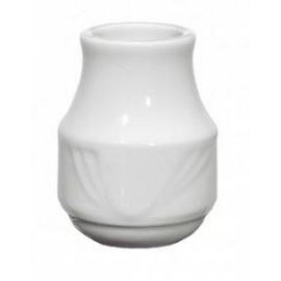 Θήκη για οδοντογλυφίδες πορσελάνης με ανάγλυφο Nefeli