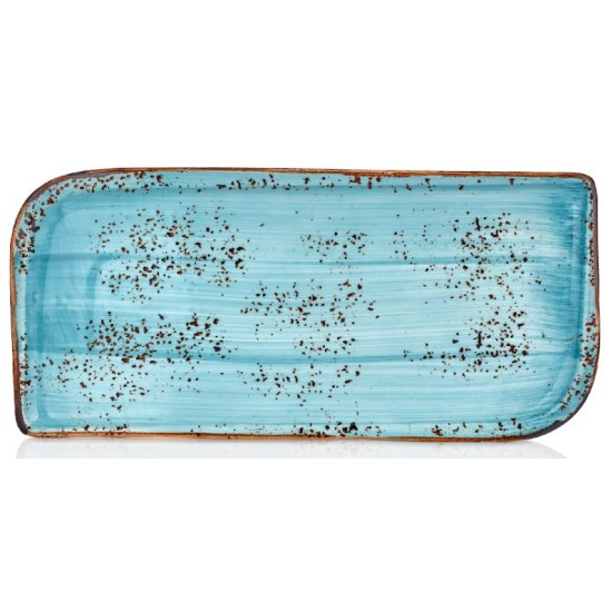 Πιατέλα πορσελάνης ορθογώνια 24x15εκ. Infinity