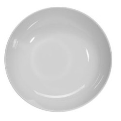 Πιάτο πορσελάνης βαθύ λευκό στρόγγυλο 21εκ. TETRA