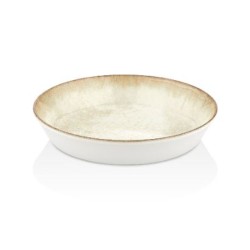 Πιάτο επίπεδο πορσελάνης 10εκ. 90cc Smooth Ambience Yellow