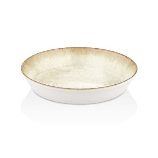 Πιάτο επίπεδο πορσελάνης 18εκ. 590cc Smooth Ambience Yellow