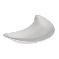 Ραβιέρα πορσελάνινη μισοφέγγαρο 17,5x8εκ. VIENNA