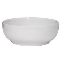 Σαλατιέρα πορσελάνη λευκή στρόγγυλη 18x7,5εκ. VIENNA