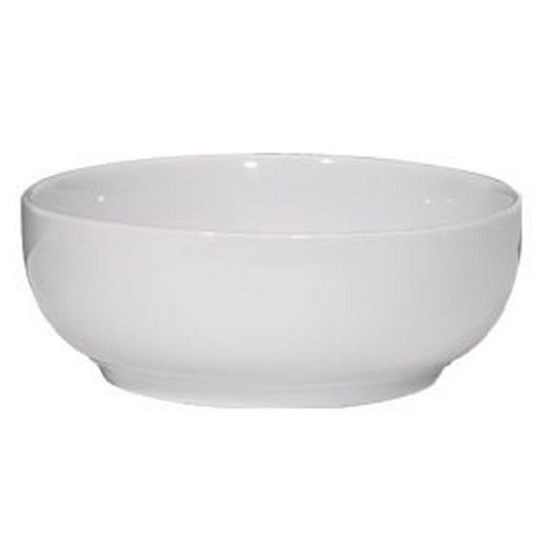 Σαλατιέρα πορσελάνη λευκή στρόγγυλη 18x7,5εκ. VIENNA